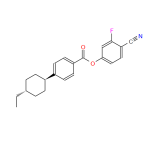 反,反-4-(4-乙基環(huán)己基)苯甲酸-4-氰基-3-氟苯酯,4-CYANO-3-FLUOROPHENYL 4-(TRANS-4-ETHYLCYCLOHEXYL)-BENZOATE