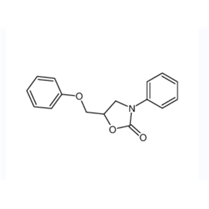 5-(苯氧基甲基)-3-苯基-2-恶唑烷酮,5-(phenoxymethyl)-3-phenyl-1,3-oxazolidin-2-one