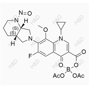 莫西沙星亚硝胺杂质,Moxifloxacin Nitrosamine Impurity