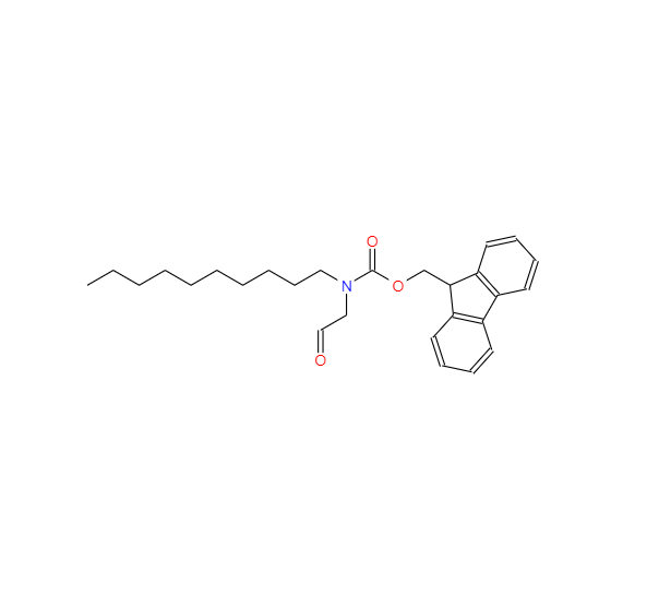 癸基(2-氧代乙基)氨基甲酸 9H-芴-9-甲基酯,[N-(9-FLUORENYLMETHOXYCARBONYL)-N-DECYLAMINO]ETHANAL