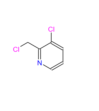 3-氯-2-氯甲基吡啶,Pyridine, 3-chloro-2-(chloromethyl)- (9CI)