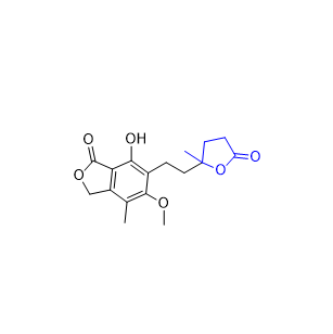 吗替麦考酚酯杂质07,7-hydroxy-5-methoxy-4-methyl-6-(2-(2-methyl-5-oxotetrahydrofuran- 2-yl)ethyl)isobenzofuran-1(3H)-one