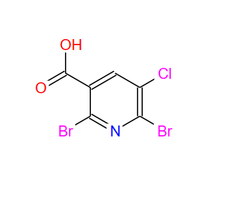 2,6-二溴-5-氯煙酸,2,6-dibroMo-5-chloronicotinic acid