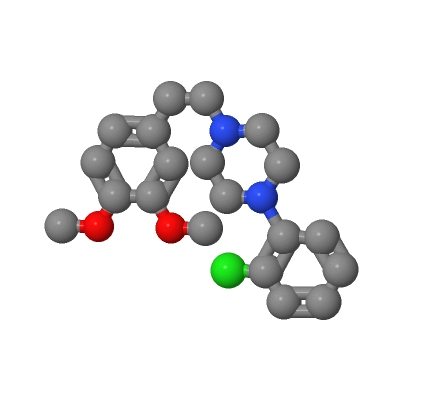 美非氯嗪,1-(2-chlorophenyl)-4-[2-(3,4-dimethoxyphenyl)ethyl]piperazine