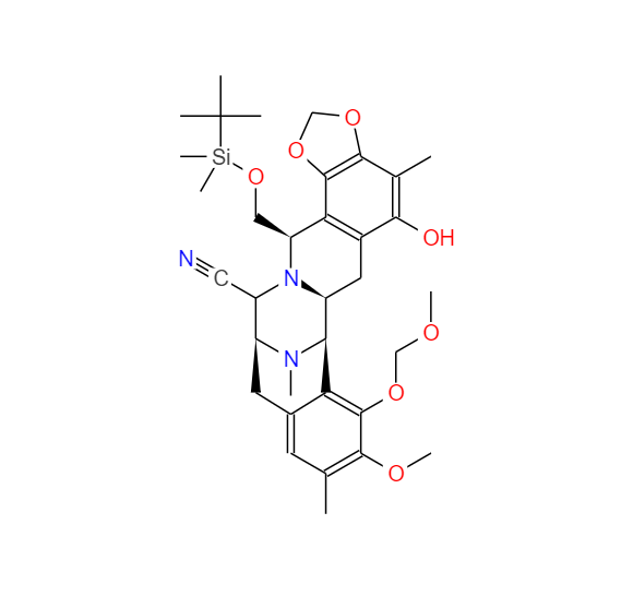 曲贝替定中间体,(6aS,7R,13S,14R,16R)-16-(((tert-butyldimethylsilyl)oxy)