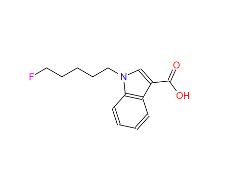 1-(5-氟戊基)-1H-吲哚-3-羧酸,1-(5-fluoropentyl)-1H-indole-3-carboxylic acid
