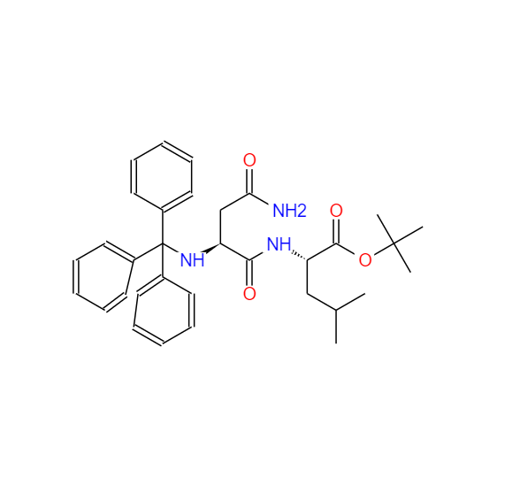 叔丁基 N4-三苯甲基-L-天冬酰胺基-L-亮氨酸酯,tert-butyl N4-trityl-L-asparaginyl-L-leucinate