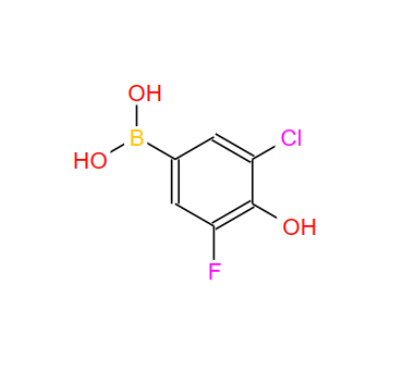 (3-氯-5-氟-4-羟基苯基)硼酸,(3-Chloro-5-fluoro-4-hydroxyphenyl)boronic acid