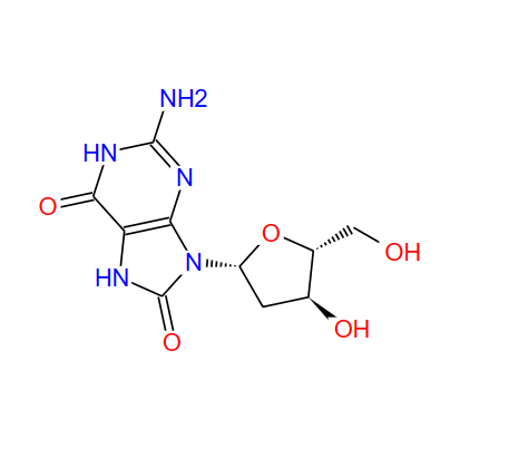 8-OH-脱氧鸟嘌呤,8-OXO-2'-DEOXYGUANOSINE