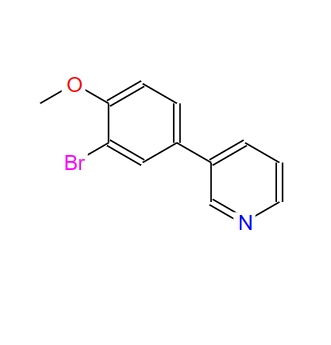 3-(3-溴-4-甲氧基苯基)吡啶,3-(3-BROMO-4-METHOXYPHENYL)PYRIDINE