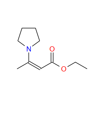 3-(吡咯烷-1-基)丁-2-烯酸(Z)-乙酯,(Z)-ethyl 3-(pyrrolidin-1-yl)but-2-enoate
