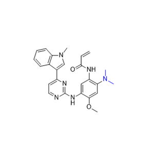 奥西替尼杂质03,N-(2-(dimethylamino)-4-methoxy-5-((4-(1-methyl-1H-indol-3-yl)pyrimidin-2-yl)amino)phenyl)acrylamide