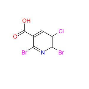 55304-86-4；2,6-二溴-5-氯烟酸；2,6-dibroMo-5-chloronicotinic acid
