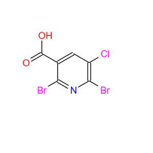 2,6-二溴-5-氯煙酸,2,6-dibroMo-5-chloronicotinic acid