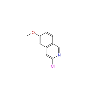 3-氯-6-甲氧基异喹啉,3-chloro-6-methoxyisoquinoline