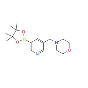 919347-16-3；4-((5-(4,4,5,5-四甲基-1,3,2-二氧杂环戊硼烷-2-基)吡啶-3-基)甲基)吗啉
