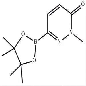 2-甲基-6-(4,4,5,5-四甲基-1,3,2-二噁硼烷-2-基)哒嗪-3(2H)-,3(2H)-Pyridazinone, 2-methyl-6-(4,4,5,5-tetramethyl-1,3,2-dioxaborolan-2-yl)-
