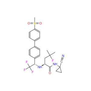 (2S)-N-(1-氰基环丙基)-4-氟-4-甲基-2-[[(1S)-2,2,2-三氟-1-[4