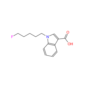 1-(5-氟戊基)-1H-吲哚-3-羧酸,1-(5-fluoropentyl)-1H-indole-3-carboxylic acid