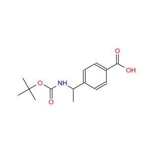 895577-21-6;4-[1-[(叔丁氧羰基)氨基]乙基]苯甲酸;4-(1-BOC-AMINO-ETHYL)-BENZOIC ACID