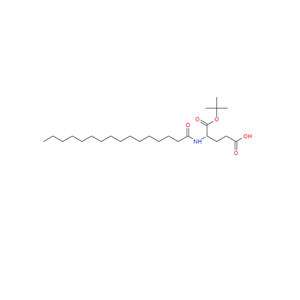 N-十六酰基-L-谷氨酸 Α-叔丁酯