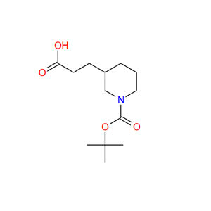 352004-58-1;1-叔丁氧羰基-3-哌啶丙酸;3-(2-Carboxyethyl)piperidine-1-carboxylic acid tert-butyl ester