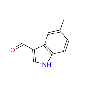 52562-50-2；5-甲基3-羧酸吲哚；5-METHYLINDOLE-3-CARBOXALDEHYDE
