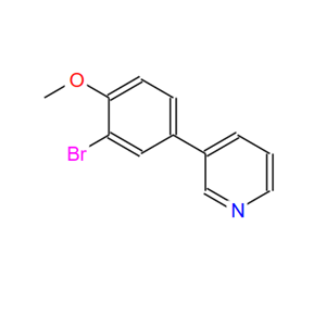 914349-55-6; 3-(3-溴-4-甲氧基苯基)吡啶;3-(3-BROMO-4-METHOXYPHENYL)PYRIDINE