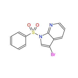 880769-95-9?；3-溴-1-甲基磺酰基-1H-吡咯并[2,3-B]吡啶；1-(Benzenesulfonyl)-3-bromo-1H-pyrrolo[2,3-b]pyridine