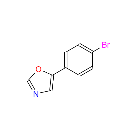 5-(4-溴苯基)-1,3-噁唑,5-(4-BROMOPHENYL)-1,3-OXAZOLE