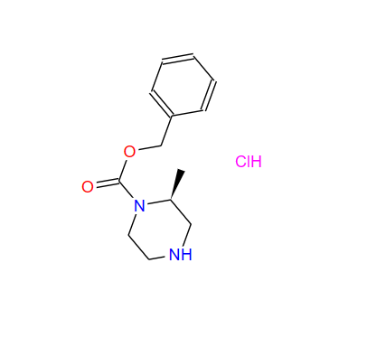 (S)-2-甲基哌嗪-1-甲酸苄酯盐酸盐,(S)-1-N-CBZ-2-METHYL-PIPERAZINE -HCl