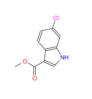 6-氯吲哚-3-羧酸甲酯,1H-INDOLE-3-CARBOXYLIC ACID,6-CHLORO-,METHYL ESTER