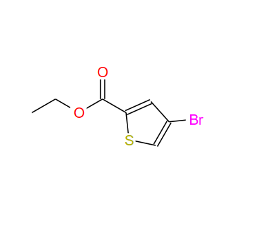 4-溴-2-噻吩羧酸乙酯,2-Thiophenecarboxylic acid, 4-broMo-, ethyl ester