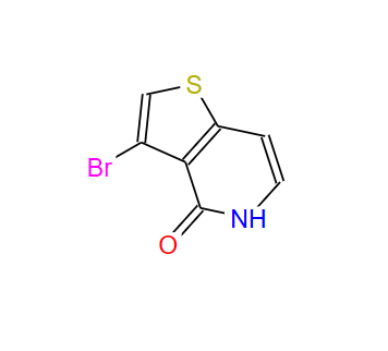 3-溴-4-羟基噻吩并吡啶,3-broMo-4H,5H-thieno[3,2-c]pyridin-4-one