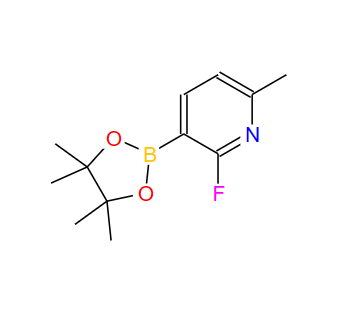 2-氟-6-甲基吡啶-3-硼酸频哪醇酯,2-fluoro-6-Methyl-3-(4,4,5,5-tetraMethyl-1,3,2-dioxaborolan-2-yl)pyridine