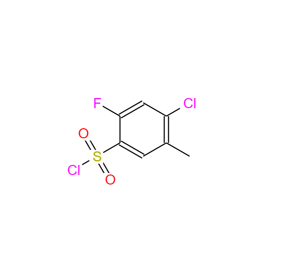 2-三氟甲基苯并咪唑-1-基乙酸,4-CHLORO-2-FLUORO-5-METHYLBENZENESULFONYL CHLORIDE