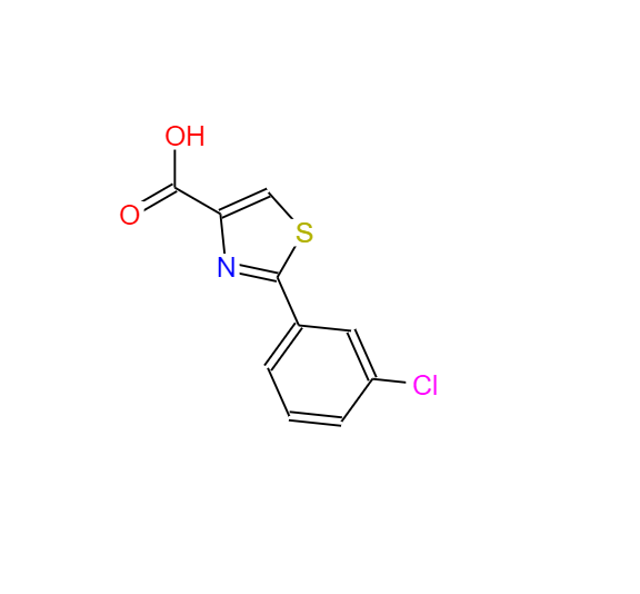 2-(3-氯苯基)-1,3-噻唑-4-羧酸,2-(3-CHLOROPHENYL)-1,3-THIAZOLE-4-CARBOXYLIC ACID