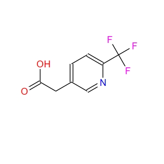 6-三氟甲基-3-吡啶乙酸,(6-Trifluoromethyl-pyridin-3-yl)-acetic acid