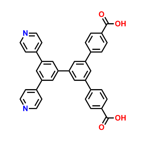 5'-(3,5-二(吡啶-4-基)苯基)-[1,1':3',1''-三联苯]-4,4''-二羧酸,5'-(3,5-Di(pyridin-4-yl)phenyl)-[1,1':3',1''-terphenyl]-4,4''-dicarboxylic acid