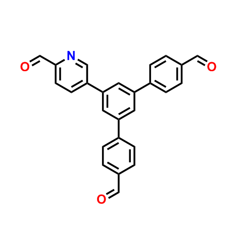 5'-(6-甲?；拎?3-基)-[1,1':3',1''-三聯(lián)苯]-4,4''-二甲醛,5'-(6-Formylpyridin-3-yl)-[1,1':3',1''-terphenyl]-4,4''-dicarbaldehyde