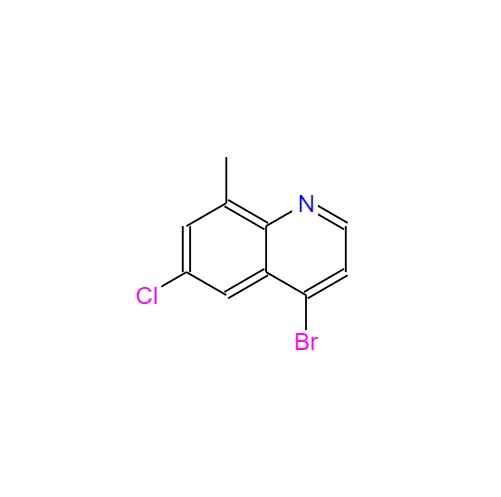 4-溴-6-氯-8-甲基喹啉,4-bromo-6-chloro-8-methylquinoline