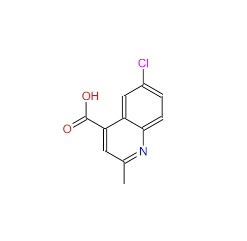 6-氯-2-甲基喹啉-4-羧酸,6-chloro-2-methylquinoline-4-carboxylic acid