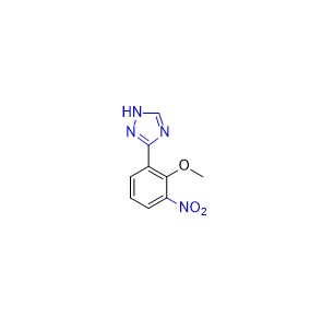 氘可來昔替尼雜質(zhì)01,3-(2-methoxy-3-nitrophenyl)-1H-1,2,4-triazole