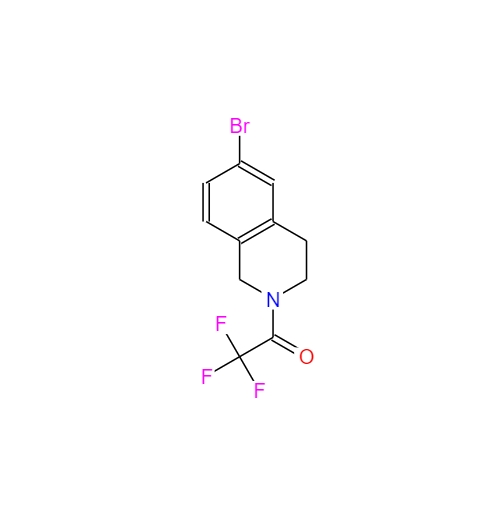 1-(6-溴-3,4-二氢异喹啉-2(1H)-基)-2,2,2-三氟乙酮,1-(6-Bromo-3,4-dihydroisoquinolin-2(1H)-yl)-2,2,2-trifluoroethanone