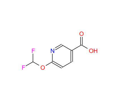 6-(二氟甲氧基)煙酸,6-(difluoroMethoxy)nicotinic acid