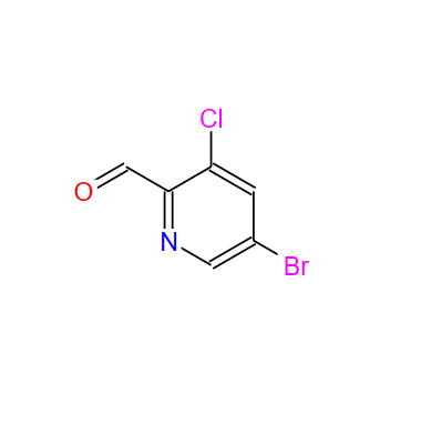 5-溴-3-氯吡啶-2-醛,5-BROMO-3-CHLORO-2-FORMYLPYRIDINE