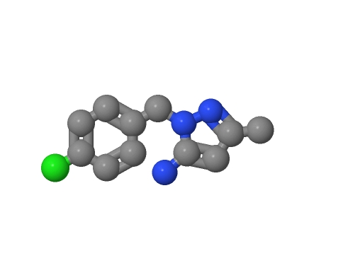 1-(4-氯苄基)-3-甲基-1H-吡唑-5-胺,2-(4-CHLORO-BENZYL)-5-METHYL-2H-PYRAZOL-3-YLAMINE