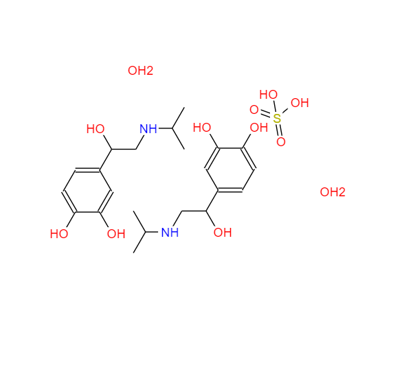 硫酸异丙肾上腺素,ISOPRENALINE SULFATE