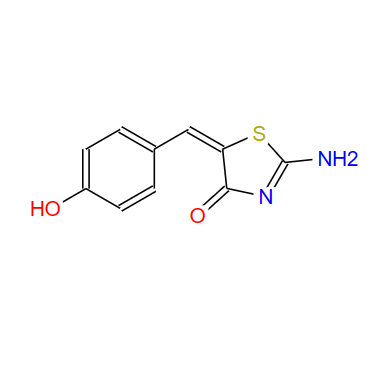 (5Z)-2-氨基-5-[(4-羟基苯基)亚甲基]-4(5H)-噻唑酮,Mirin