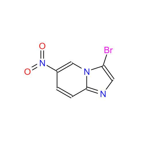 3-溴-6-硝基咪唑并[1,2-A]吡啶,3-Bromo-6-nitroimidazo[1,2-a]pyridine